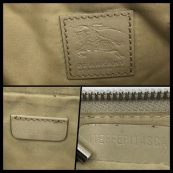 Burberry Patent Quilted Leather Wristlet Clutch - Picture 5 of 8